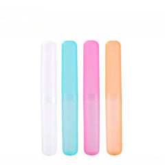 2pcs Portable Toothbrush Box Cup Multifunctional Travel Containers