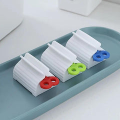 Toothpaste Squeezer Tube Dispenser Rolling Stand