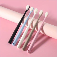 5pcs Soft Bristle Toothbrushes Oral Care For Adults