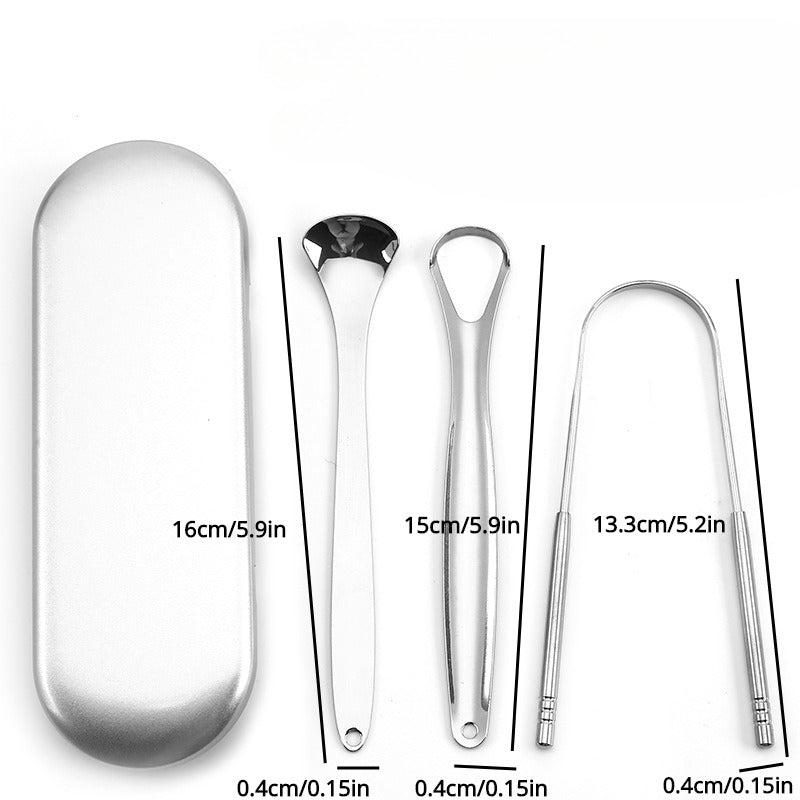 Stainless Steel Tongue Scraper for Oral Care