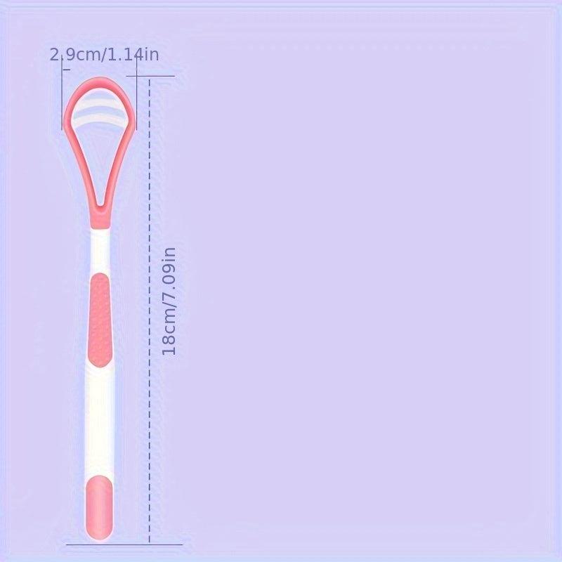 Silicone Tongue Scraper for Oral Care - Reduce Bad Breath