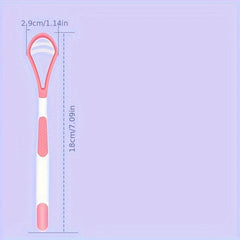 Silicone Tongue Scraper for Oral Care - Reduce Bad Breath