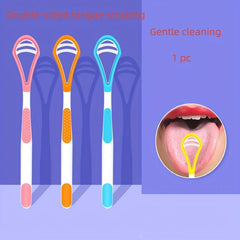 Silicone Tongue Scraper for Oral Care - Reduce Bad Breath