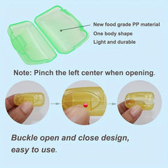 20 Pack Toothbrush Head Covers Portable Caps Case Protector Home Outdoor