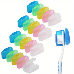 20 Pack Toothbrush Head Covers Portable Caps Case Protector Home Outdoor
