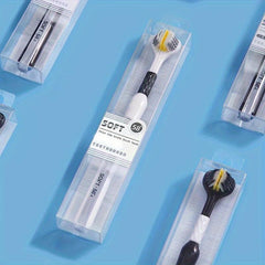3-Sided Soft Toothbrush for Gentle Clean Teeth Gums, Deep Cleaning Oral Care