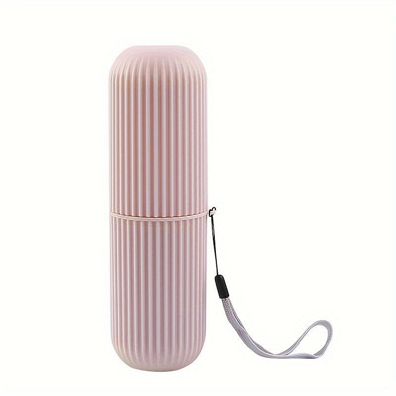 Portable Travel Toothbrush Storage Container Box Gargle Cup