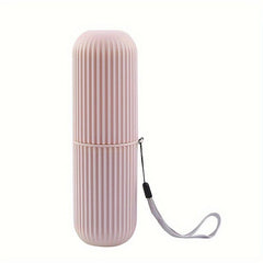 Portable Travel Toothbrush Storage Container Box Gargle Cup