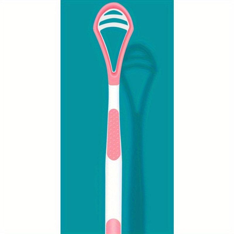 1pc Tongue Scraper Reduce Bad Breath Oral Care Silicone Tongue Cleaners