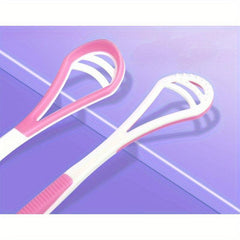 1pc Tongue Scraper Reduce Bad Breath Oral Care Silicone Tongue Cleaners