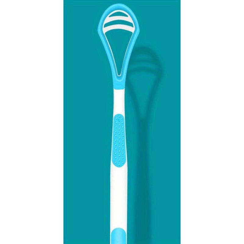 1pc Tongue Scraper Reduce Bad Breath Oral Care Silicone Tongue Cleaners