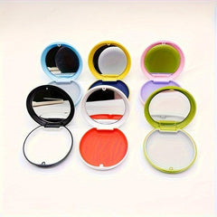 Denture Aligner Case With Mirror False Teeth Storage Container