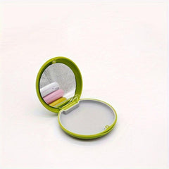 Denture Aligner Case With Mirror False Teeth Storage Container