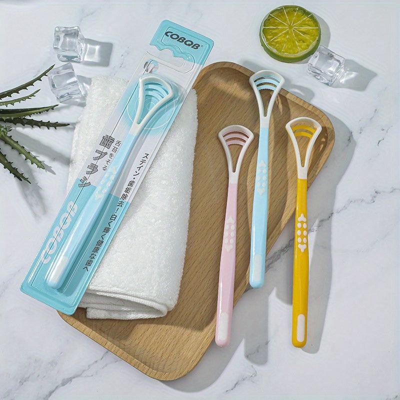 Tongue Scraper Oral Care Silicone Cleaners for Adults