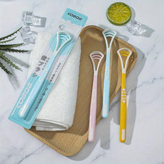 Tongue Scraper Oral Care Silicone Cleaners for Adults