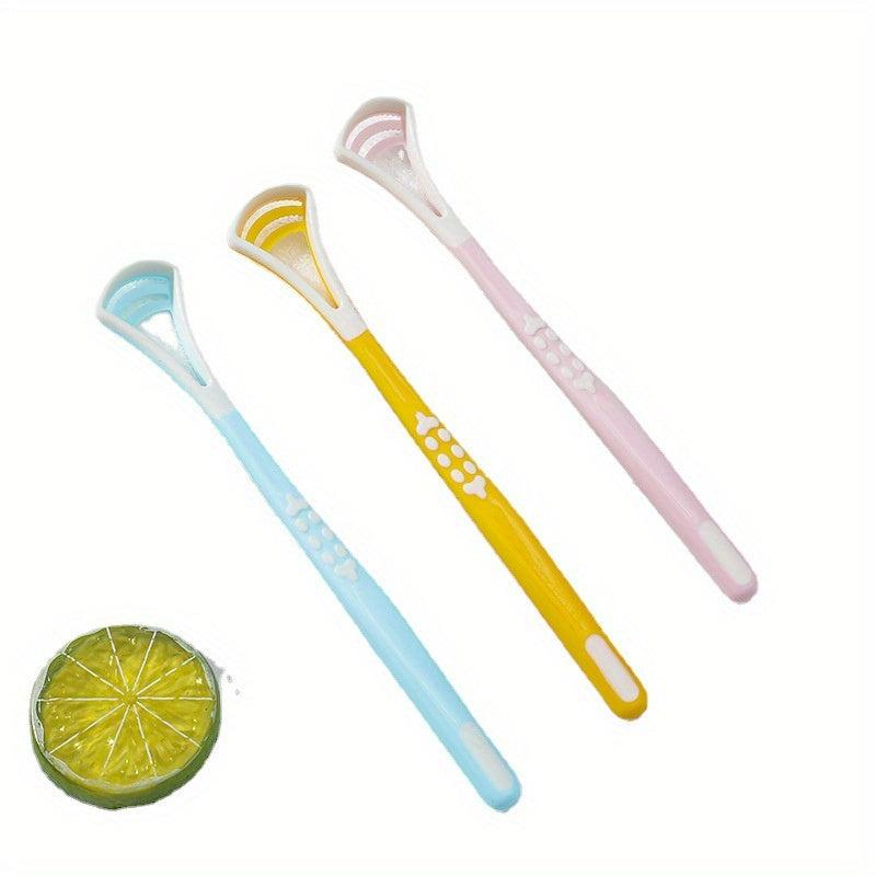 Tongue Scraper Oral Care Silicone Cleaners for Adults
