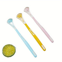 Tongue Scraper Oral Care Silicone Cleaners for Adults