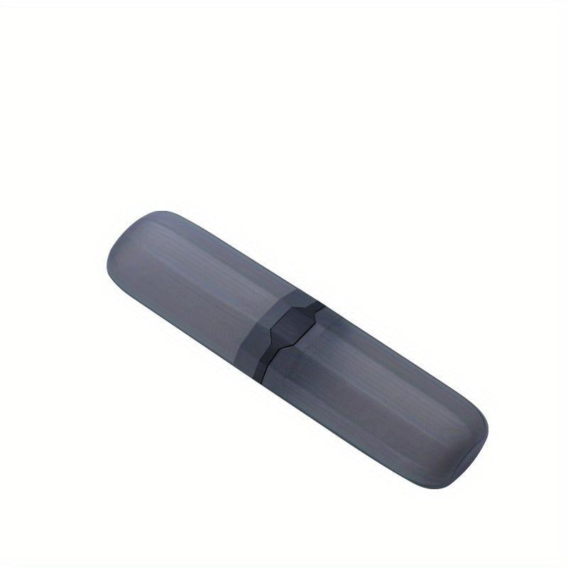 Portable Plastic Toothbrush Holder and Denture Brush Case