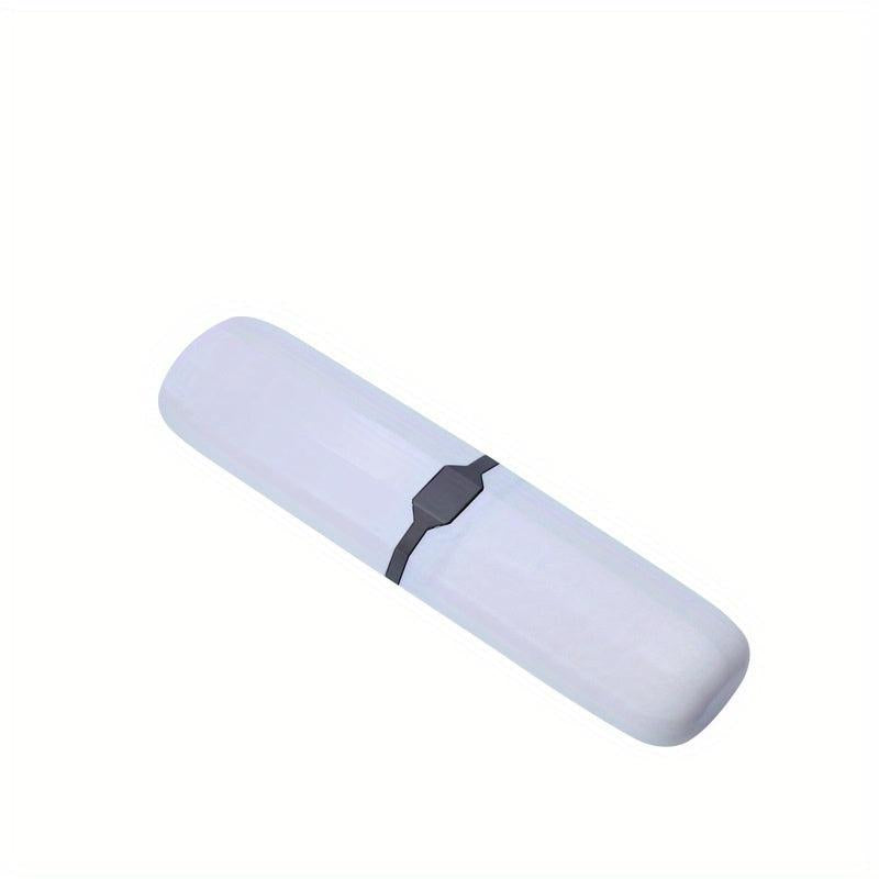 Portable Plastic Toothbrush Holder and Denture Brush Case