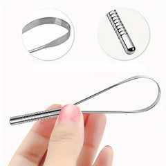 Stainless Steel Tongue Scraper Oral Care Tool