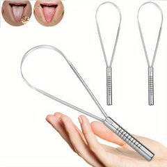 Stainless Steel Tongue Scraper Oral Care Tool