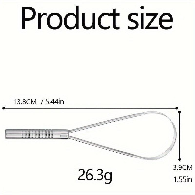 Stainless Steel Tongue Scraper Oral Care Tool