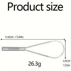 Stainless Steel Tongue Scraper Oral Care Tool