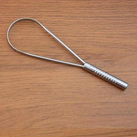 Stainless Steel Tongue Scraper Oral Care Tool