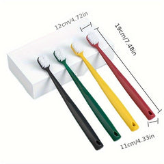 Bamboo Charcoal Toothbrushes for Adults Deep Cleaning Oral Care