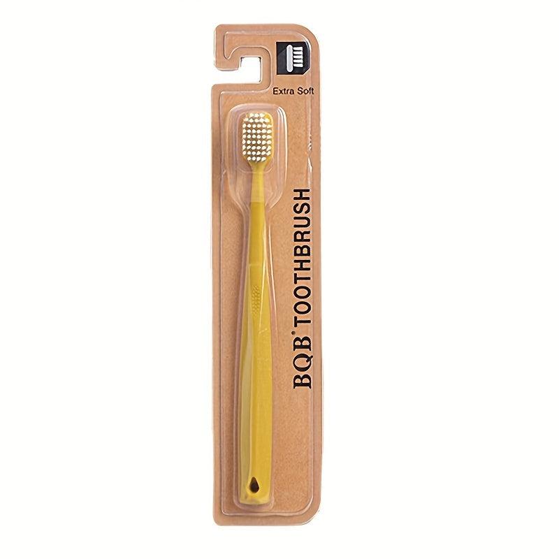 Bamboo Charcoal Toothbrushes for Adults Deep Cleaning Oral Care