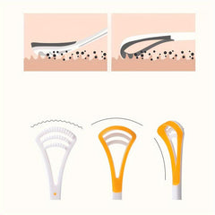 2pcs Tongue Scraper Reduce Bad Breath For Oral Care