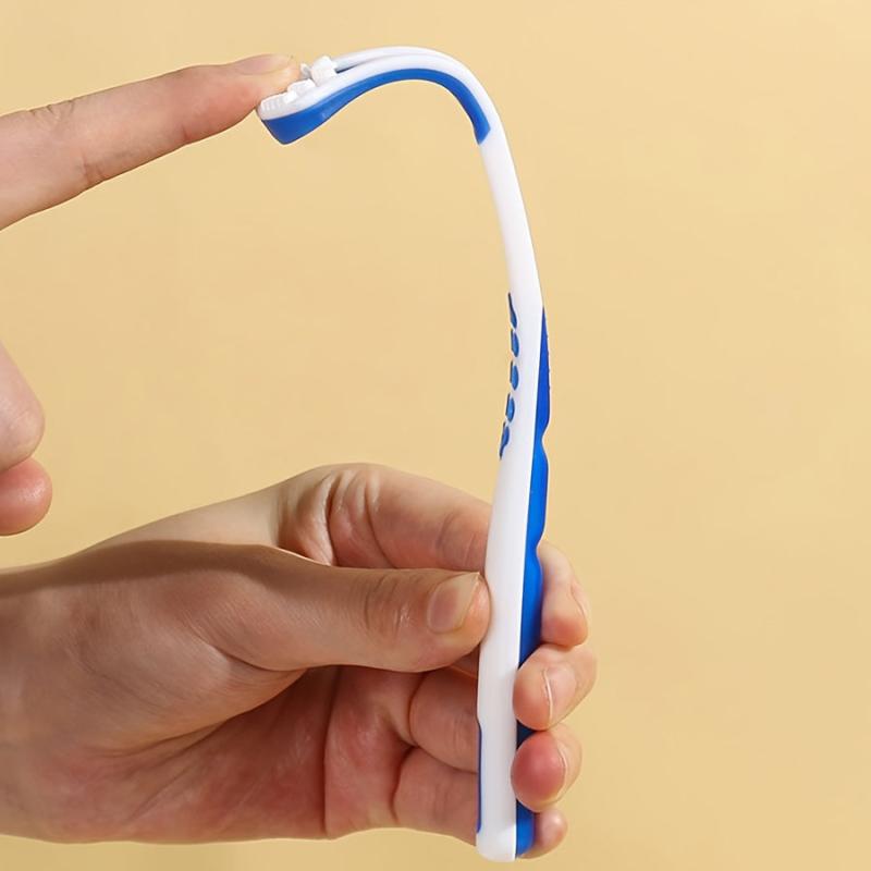 2pcs Tongue Scraper Reduce Bad Breath For Oral Care