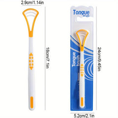 2pcs Tongue Scraper Reduce Bad Breath For Oral Care