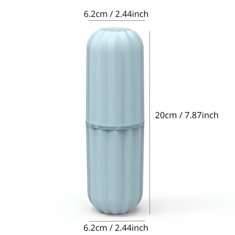 Portable Toothbrush Storage Container Box Gargle Cup