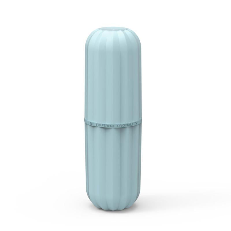 Portable Toothbrush Storage Container Box Gargle Cup