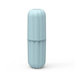 Portable Toothbrush Storage Container Box Gargle Cup