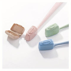 4pcs Toothbrush Head Cover Case Storage Box Toothbrush Protector Cap Holder