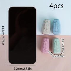 4pcs Toothbrush Head Cover Case Storage Box Toothbrush Protector Cap Holder