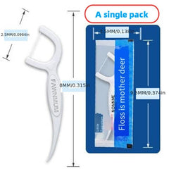 Dental Floss Picks Storage Box Portable Dispenser Flossers