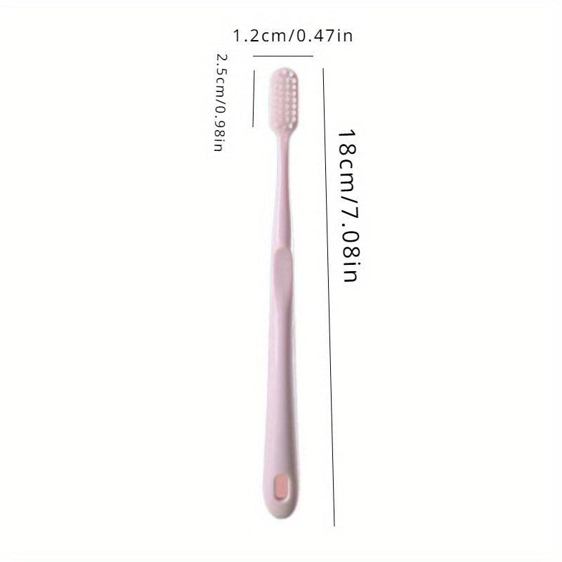 Colorful Soft Manual Toothbrushes With Soft Bristles For Deep Cleaning Oral Care