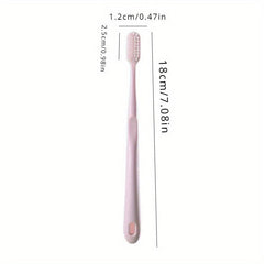 Colorful Soft Manual Toothbrushes With Soft Bristles For Deep Cleaning Oral Care