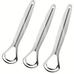 Stainless Steel Tongue Cleaner Double Layer Oral Care Tool