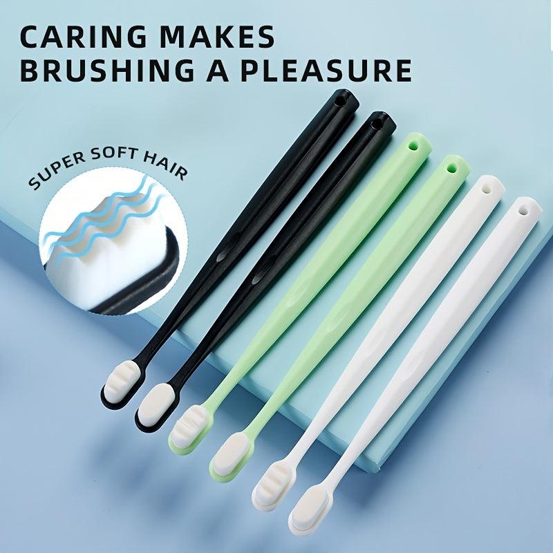 6pcs Soft Bristles Adult Toothbrush Pack