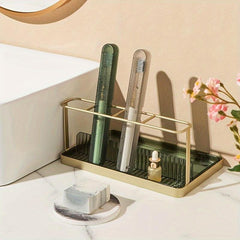 Portable Toothbrush Storage Case Travel Mouthwash Cup Holder