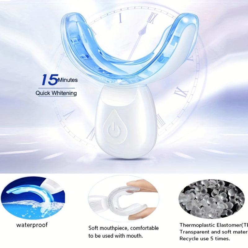 Wireless Teeth Whitening Kit w/ LED Light Accelerator