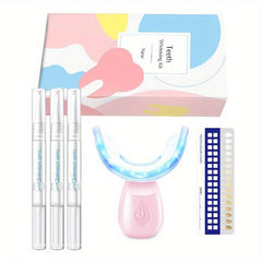 Wireless Teeth Whitening Kit w/ LED Light Accelerator