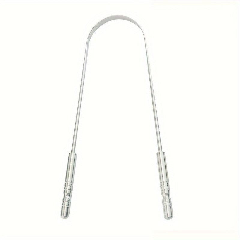 Stainless Steel Tongue Scraper for Oral Care - Reduce Bad Breath