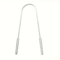 Stainless Steel Tongue Scraper for Oral Care - Reduce Bad Breath