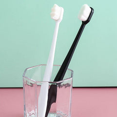 4pcs Soft Manual Toothbrushes for Deep Cleaning Oral Care Adults