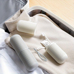 Portable Travel Toothbrush Storage Container Box Gargle Cup Toothpaste Holder